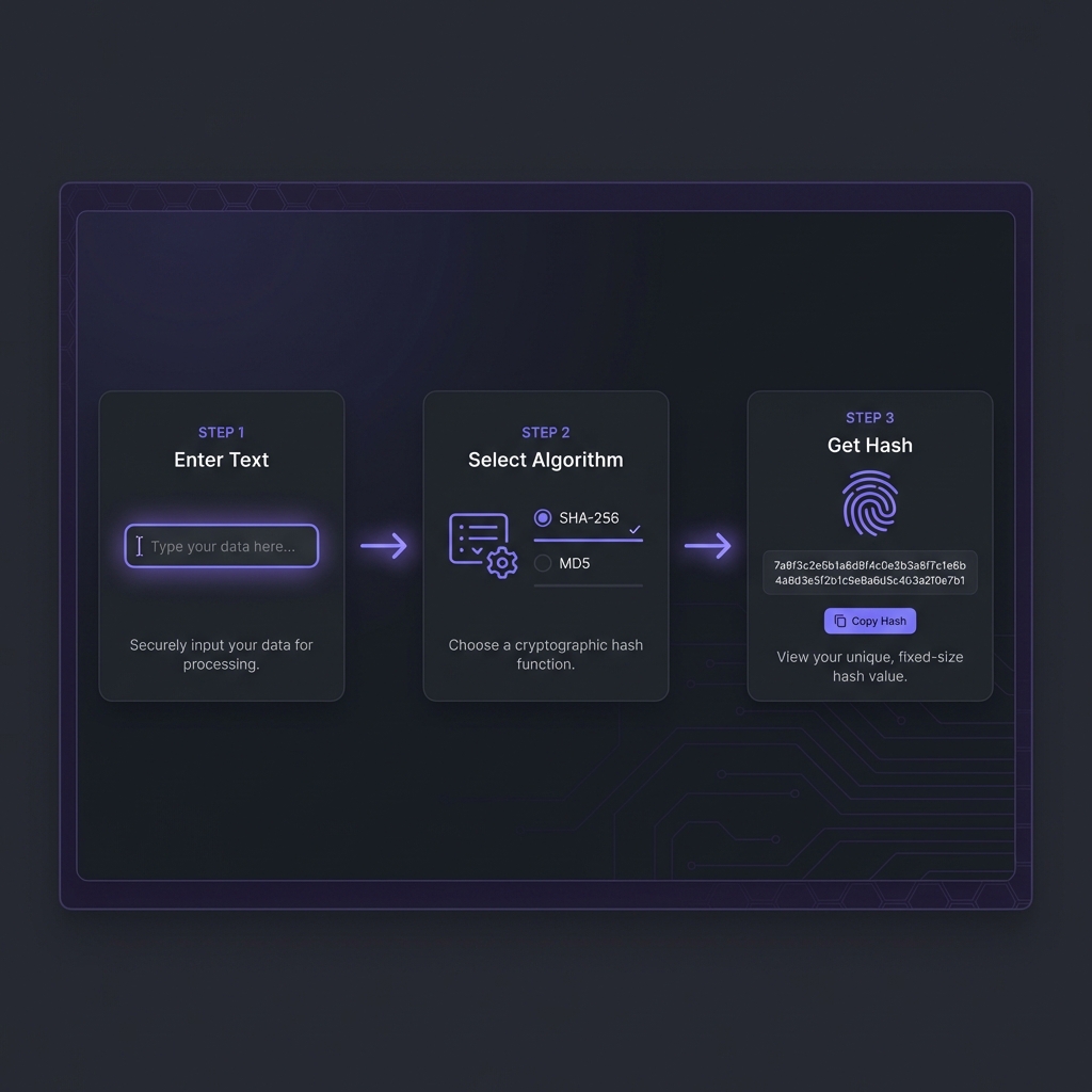 HASH GENERATOR Workflow - Step by Step Guide